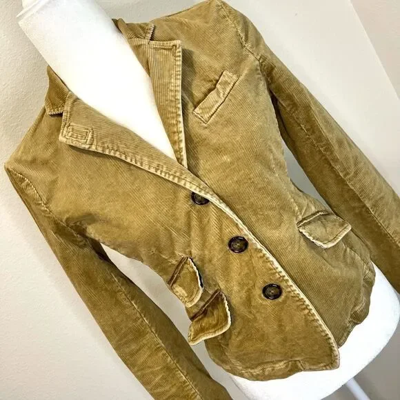 AMERICAN EAGLE OUTFITTERS Corduroy Jacket Size Small - Picture 3 of 11